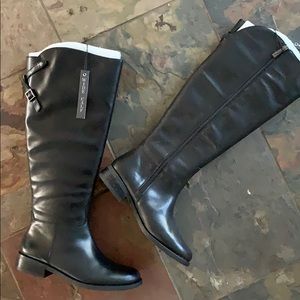 Brand new knee high leather boots